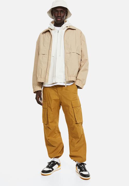 H&M - Nylon track jacket - beige