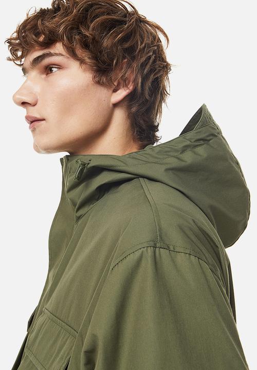 H&M - Water-repellent hooded jacket - green