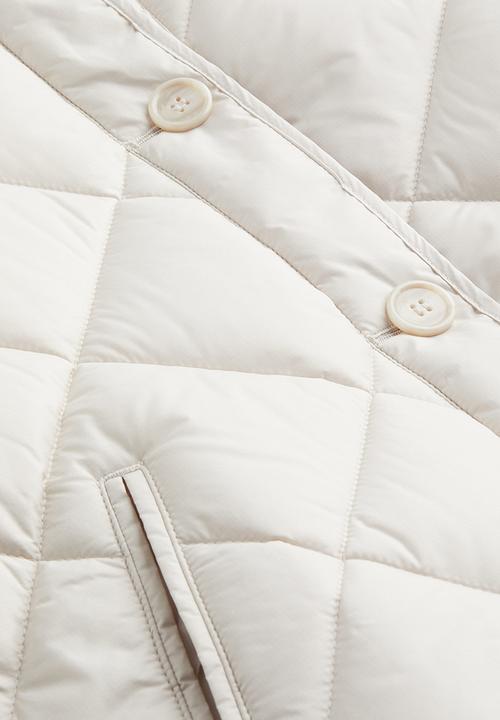 H&M - Quilted jacket - cream