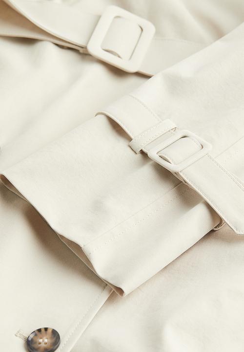 H&M - Trenchcoat - light beige