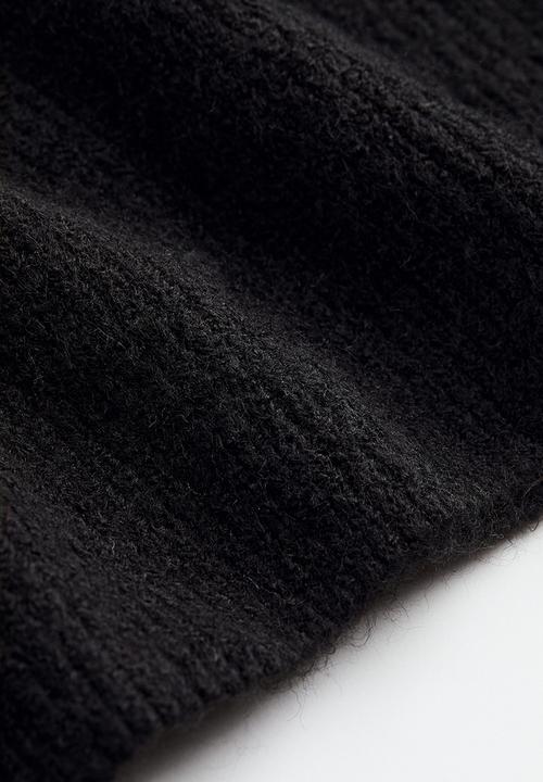H&M - Knitted dress - black
