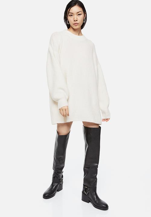 H&M - Knitted dress - cream