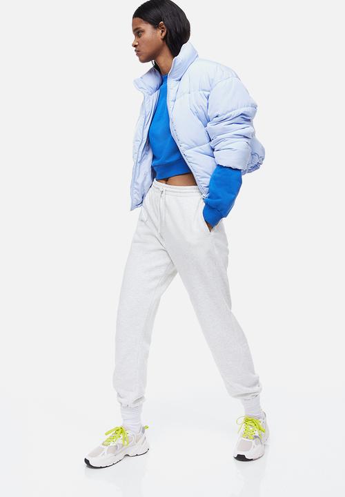 H&M - Cropped sweatshirt - bright blue