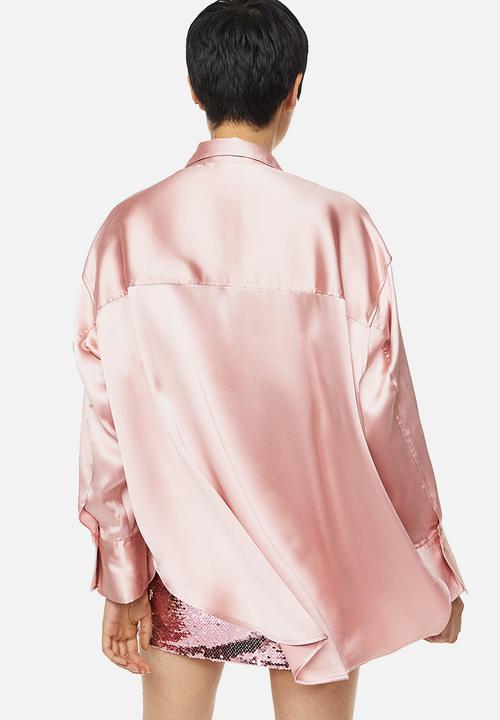 H&M - Oversized blouse - pink