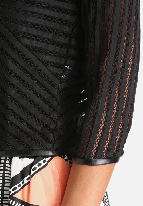 Goldie - Turbo Stripy Lace Top
