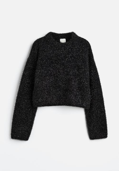 H&M - Glittery jumper - black