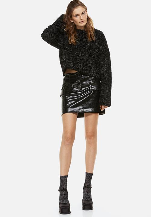 H&M - Glittery jumper - black