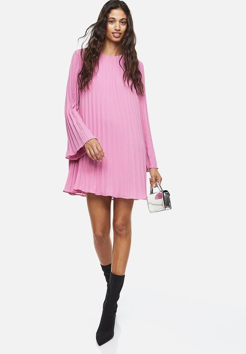 H&M - Pleated dress - pink