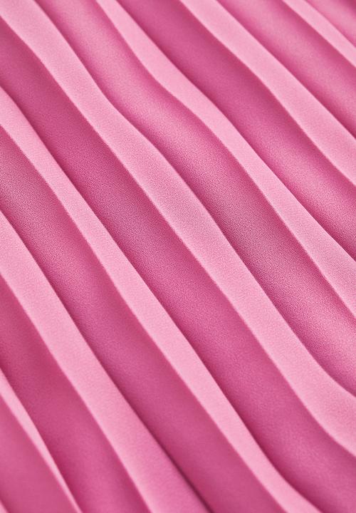 H&M - Pleated dress - pink