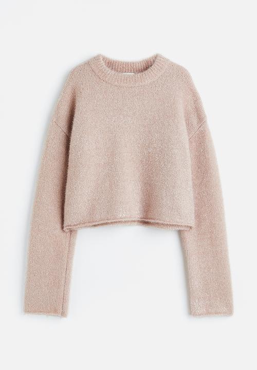 H&M - Glittery jumper - light beige