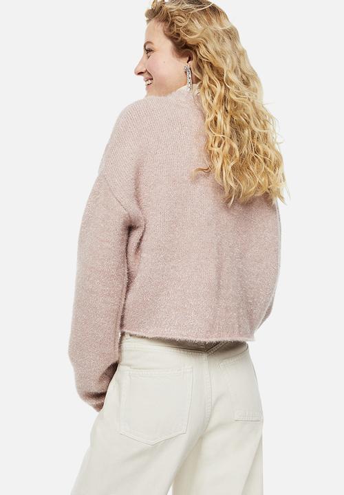 H&M - Glittery jumper - light beige