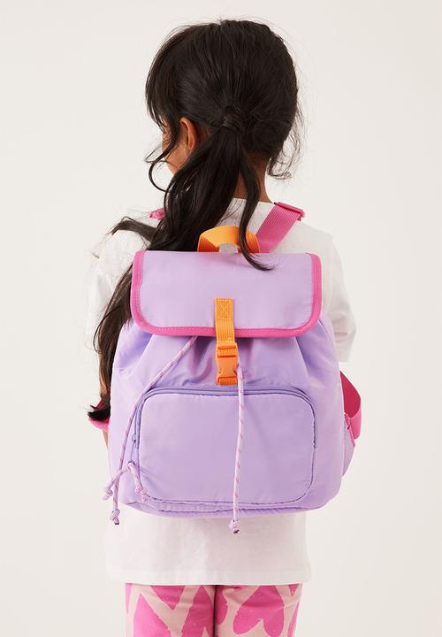 Cotton On - Polly hiker backpack - lilac drop/raspberry pink