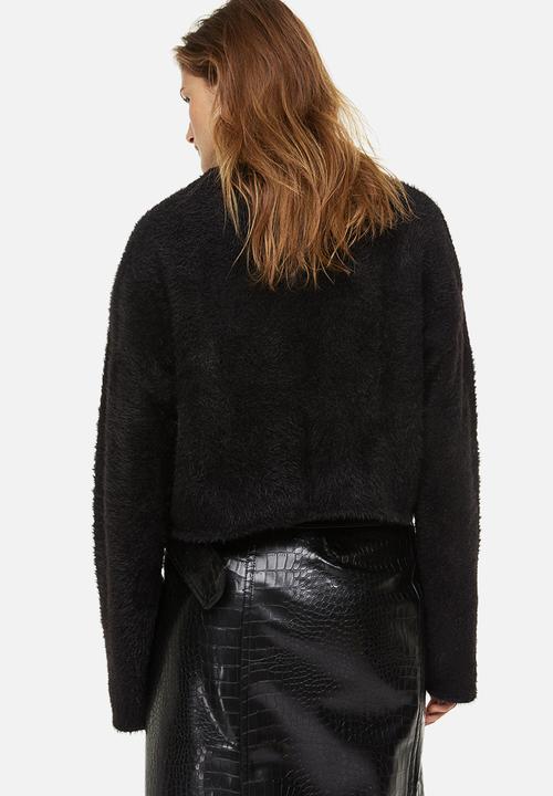 H&M - Fluffy jumper - black