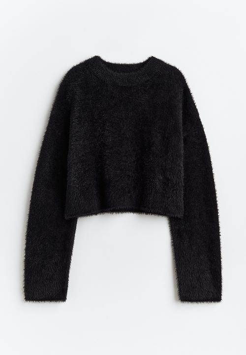 H&M - Fluffy jumper - black