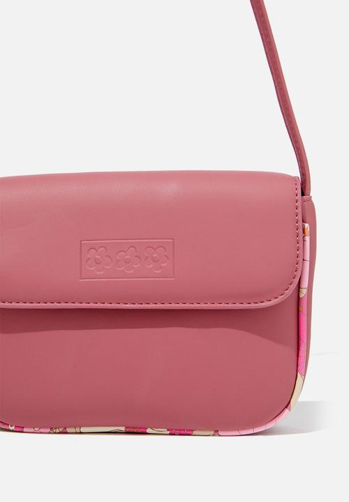 Cotton On - Ava cross body bag - vintage berry/floral