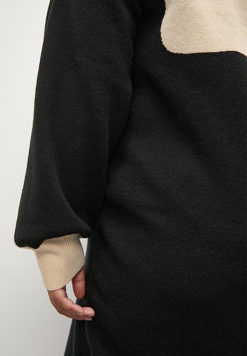 Blake - Graphic midi knitwear dress - graphic2