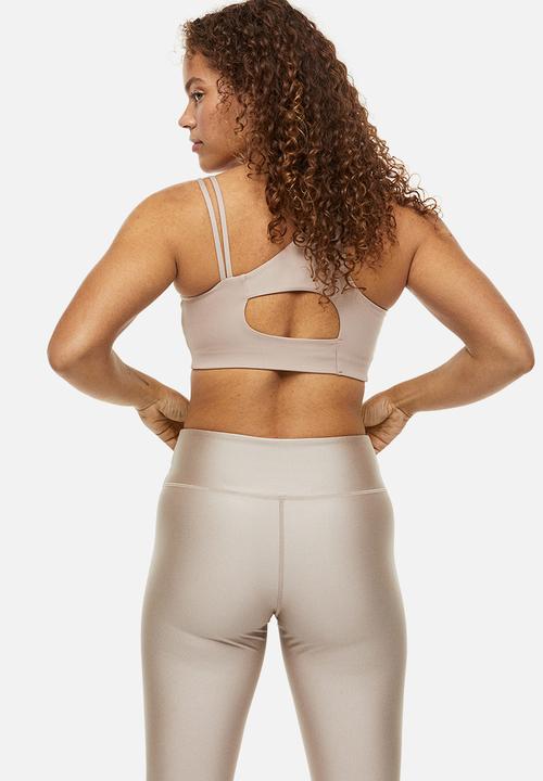 H&M - Drymove™ light support sports bra - light beige