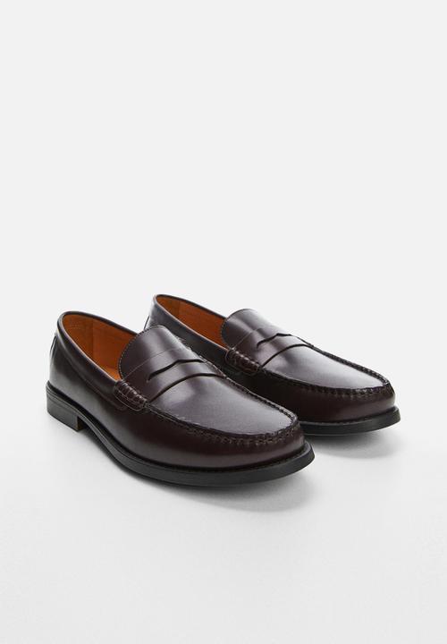 MANGO - Shoes clasic - dark red