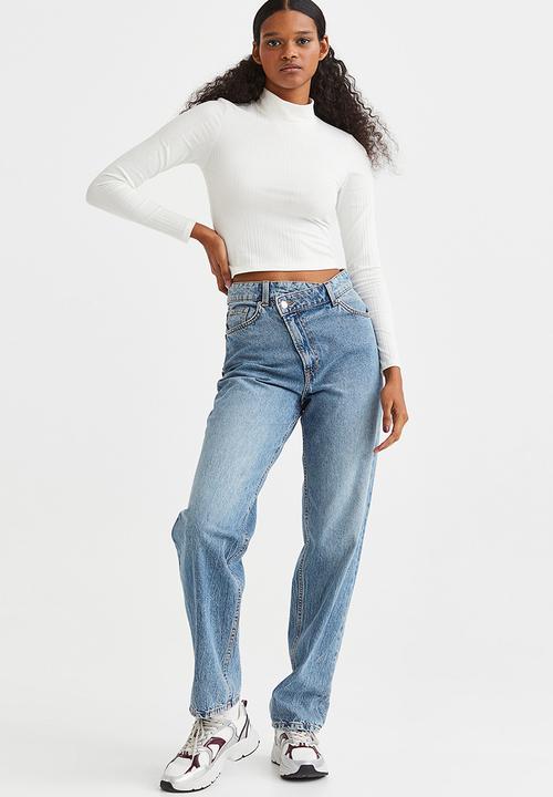 H&M - Long-sleeved top - white