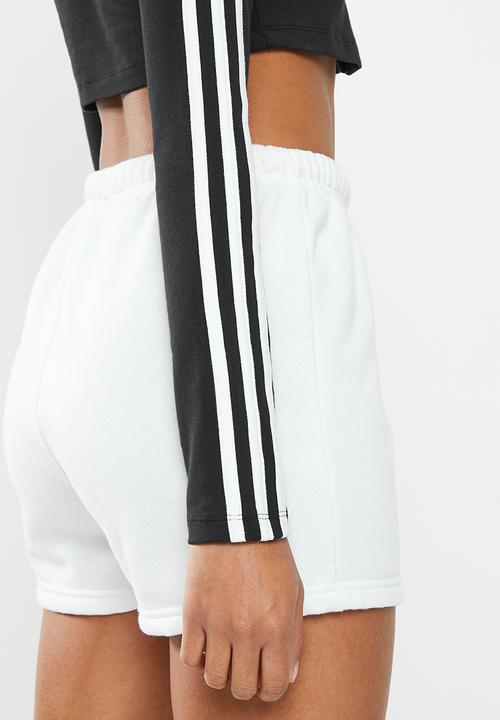 adidas Originals - Crop button long sleeve w - black