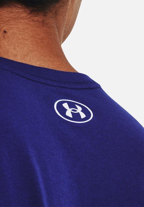 Under Armour - Ua camo chest stripe short sleeve - sonar blue