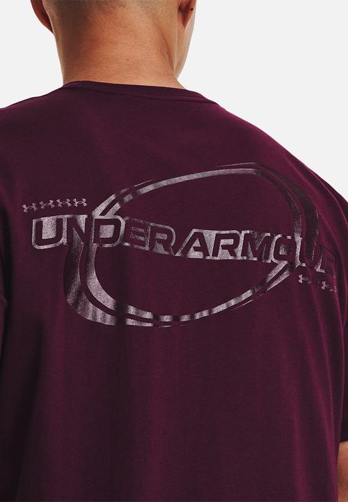 Under Armour - Ua sportstyle novelty short sleeve - purple stone