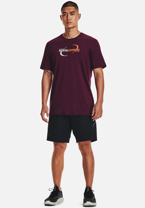 Under Armour - Ua sportstyle novelty short sleeve - purple stone