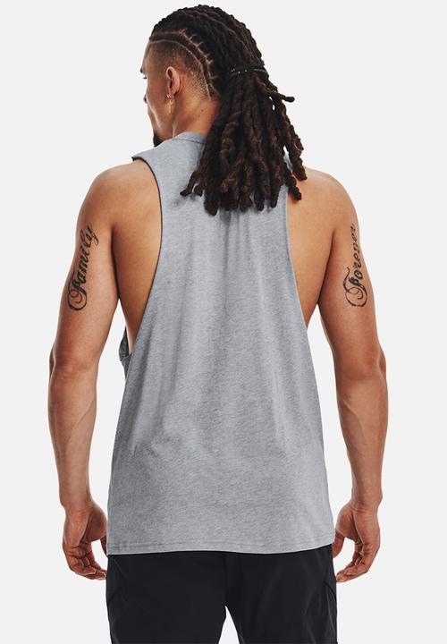 Under Armour - Ua project rock brahma bull tank - steel light heather