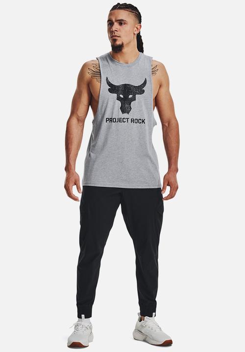 Under Armour - Ua project rock brahma bull tank - steel light heather
