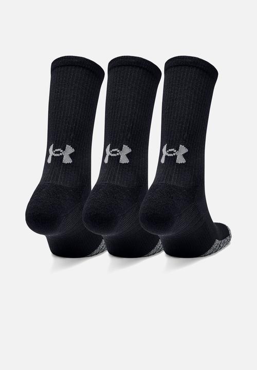 Under Armour - Ua heatgear crew 3 pack - black