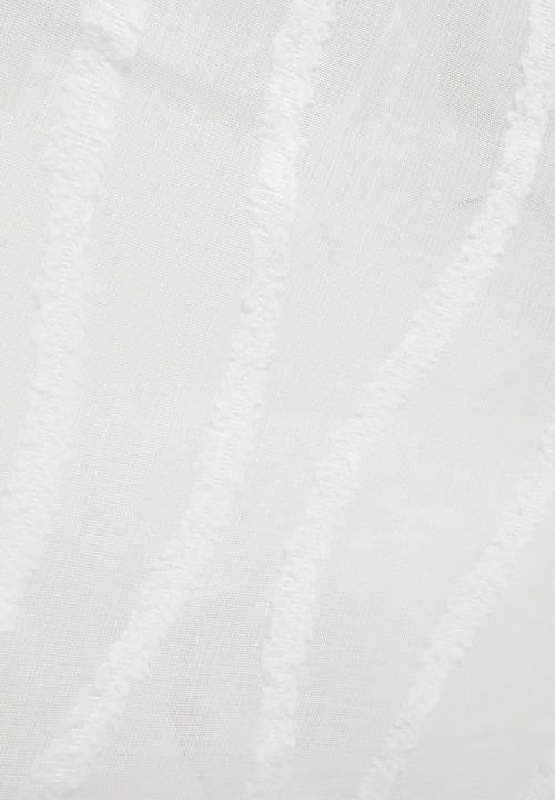 Design Collection - Wave sheer eyelet curtain -  natural/white