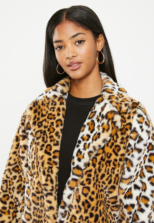 dailyfriday - Faux fur coat - animal print