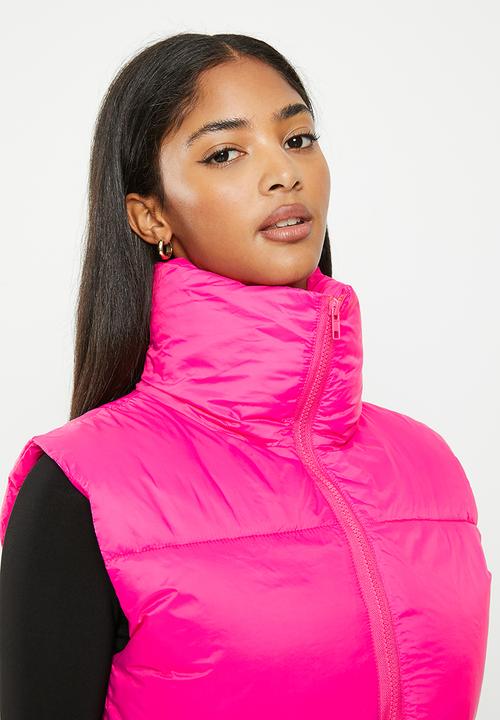 dailyfriday - Puffer gilet - hot pink