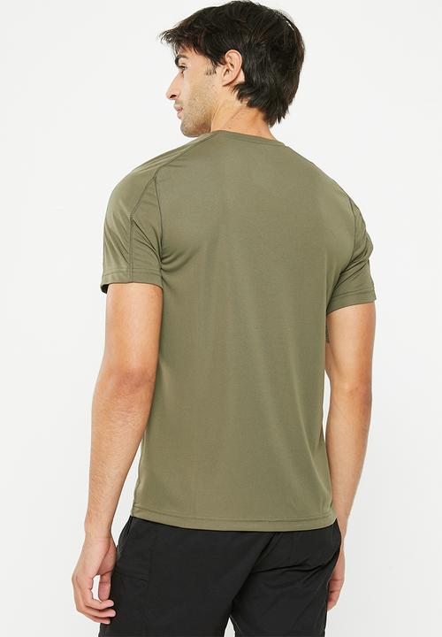 Reebok - Short sleeve tech tee - olive
