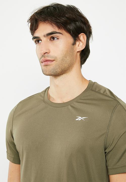 Reebok - Short sleeve tech tee - olive