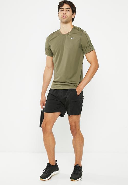 Reebok - Short sleeve tech tee - olive
