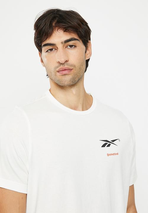 Reebok - Bb basketball ct short sleeve tee - white