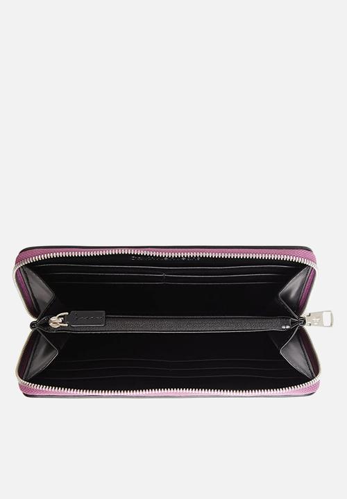 Calvin Klein - Sculpted zip around mono - berry