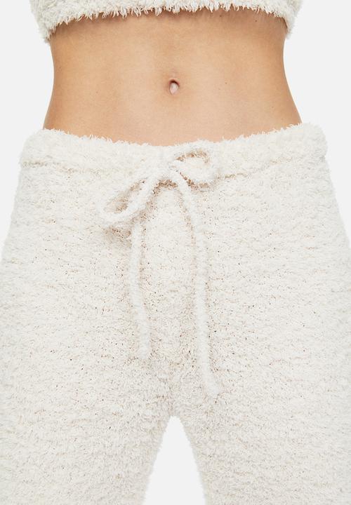 H&M - Fluffy joggers - light beige