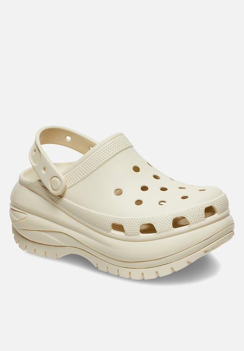 Crocs - Classic mega crush clog - bone