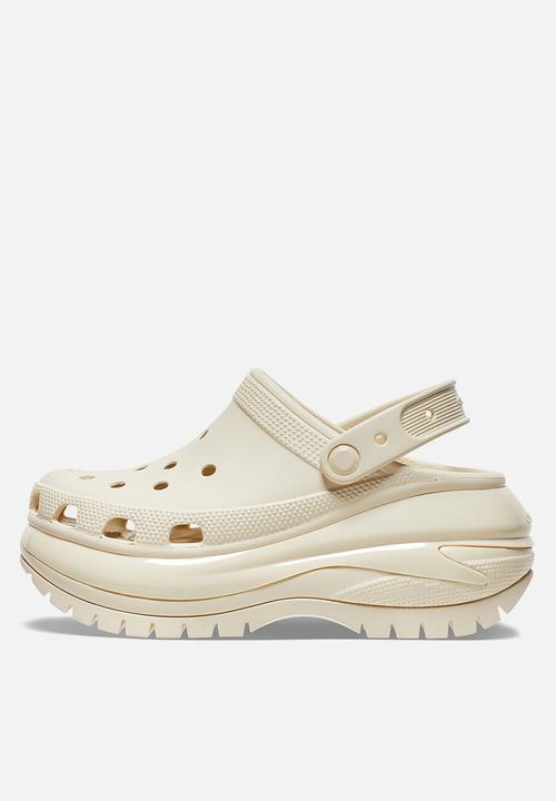 Crocs - Classic mega crush clog - bone