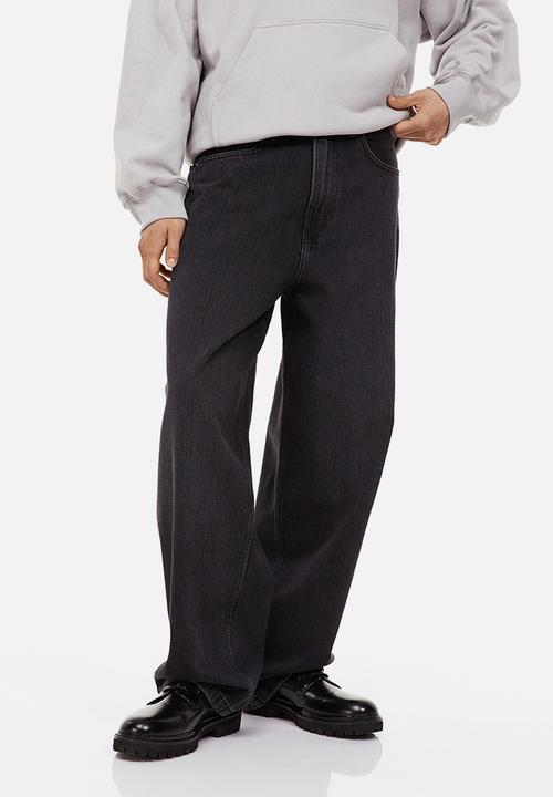 H&M - Baggy jeans - black