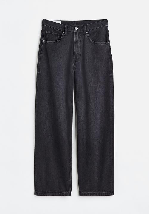 H&M - Baggy jeans - black