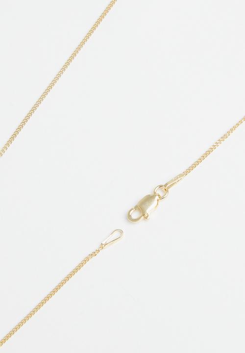 Matter of Fakt - M Initial Pendant - brass
