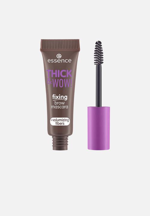 essence - THICK & WOW! Fixing Brow Mascara 02 - Ash Brown