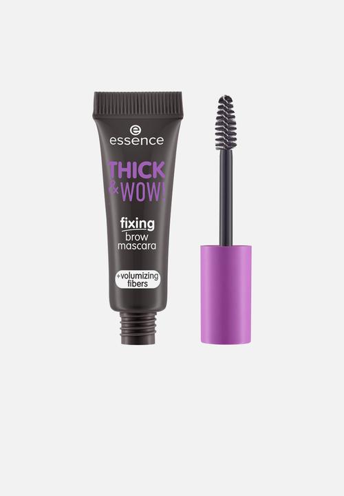 essence - THICK & WOW! Fixing Brow Mascara 04 - Espresso Brown