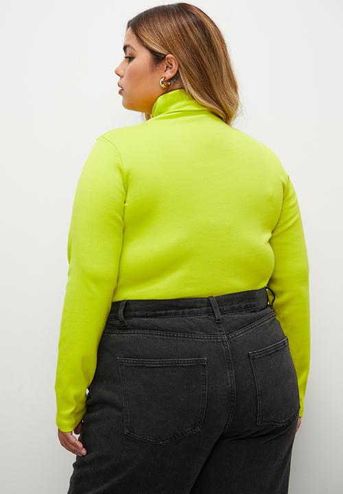 Superbalist - Poloneck tee - lime