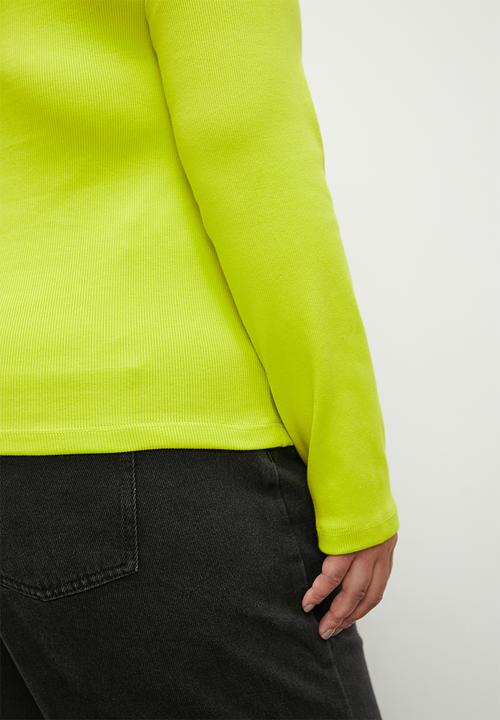 Superbalist - Poloneck tee - lime