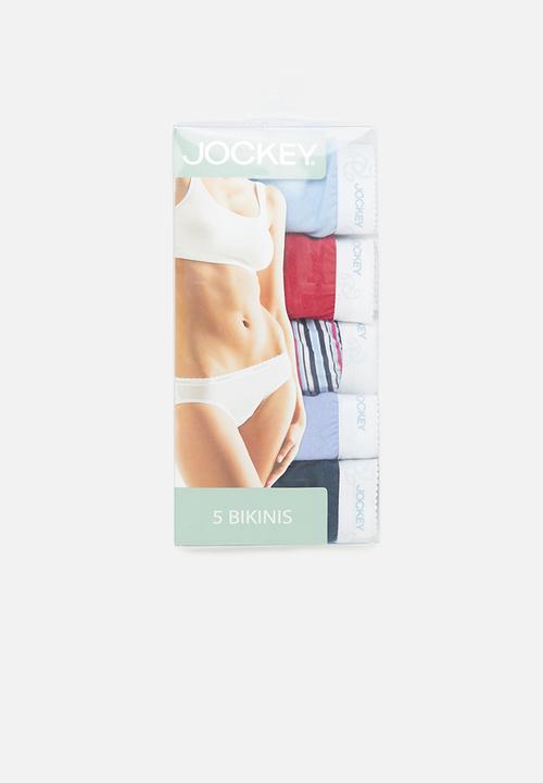 Jockey - 5 pack printed bikini - multi 