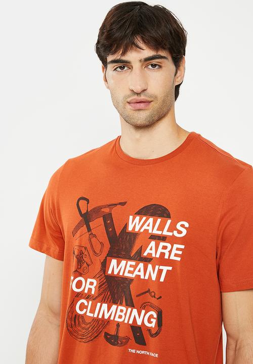 The North Face - Outdoor short sleeve graphic tee - rusted bronze (lv4)